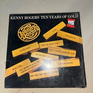 Kenny Rogers Ten Years of Gold Vinyl Album